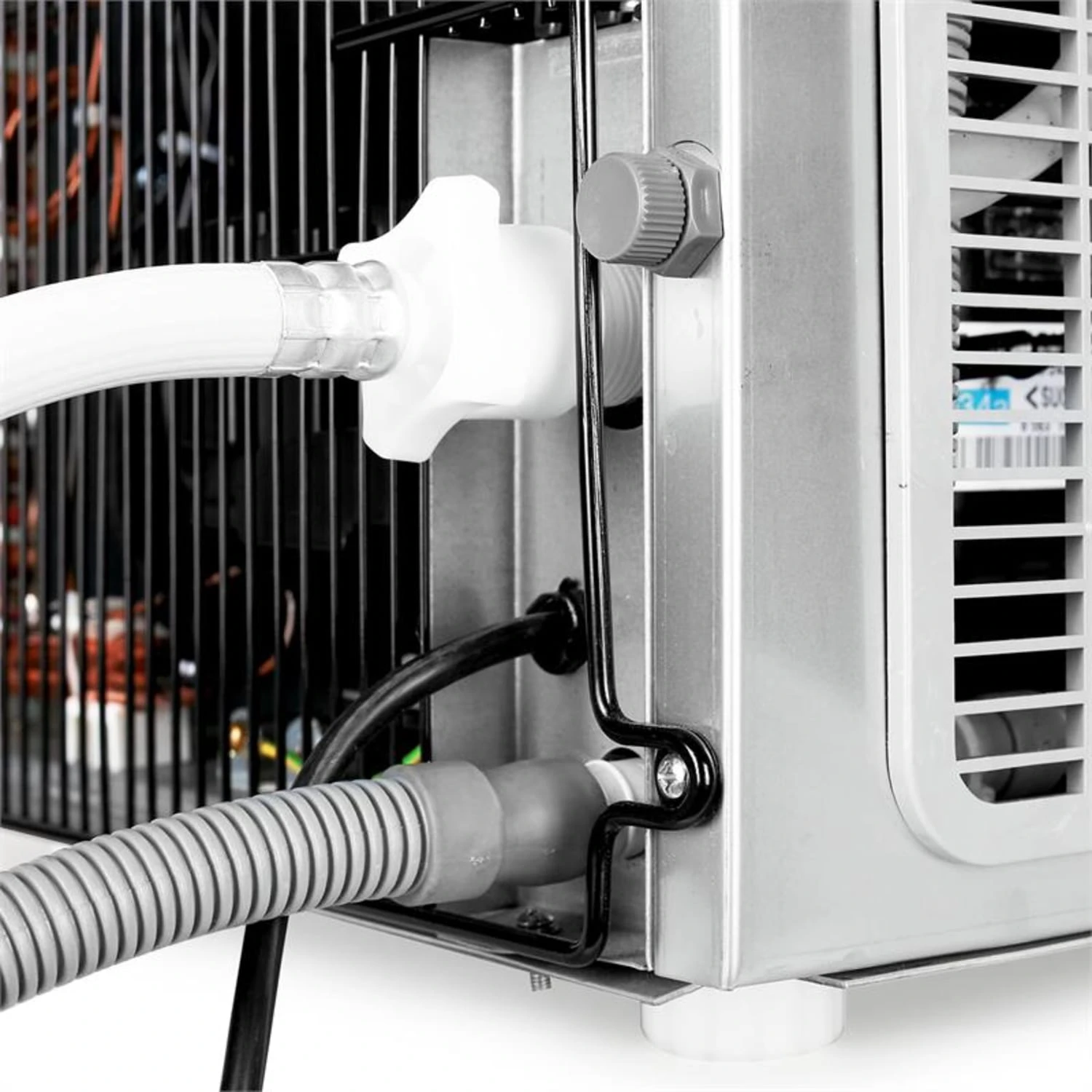 Powericer XXL Eiswürfelmaschine 160W 25 Kg/Tag 6 Kg Behälter Edelstahl – Bild 5