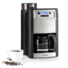 Aromatica II Kaffeemaschine, Mahlwerk, 1,25 L, Silber