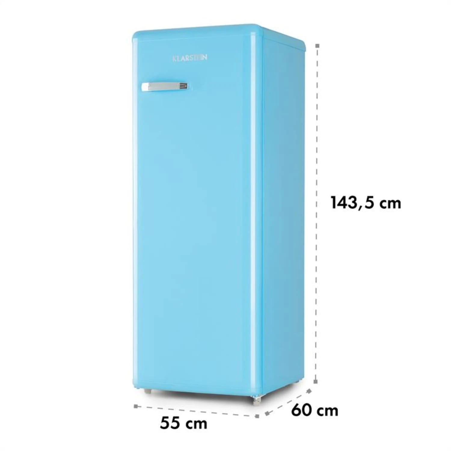 Irene XL Vollraumkühlschrank 240 Liter Retro-Design – Bild 7