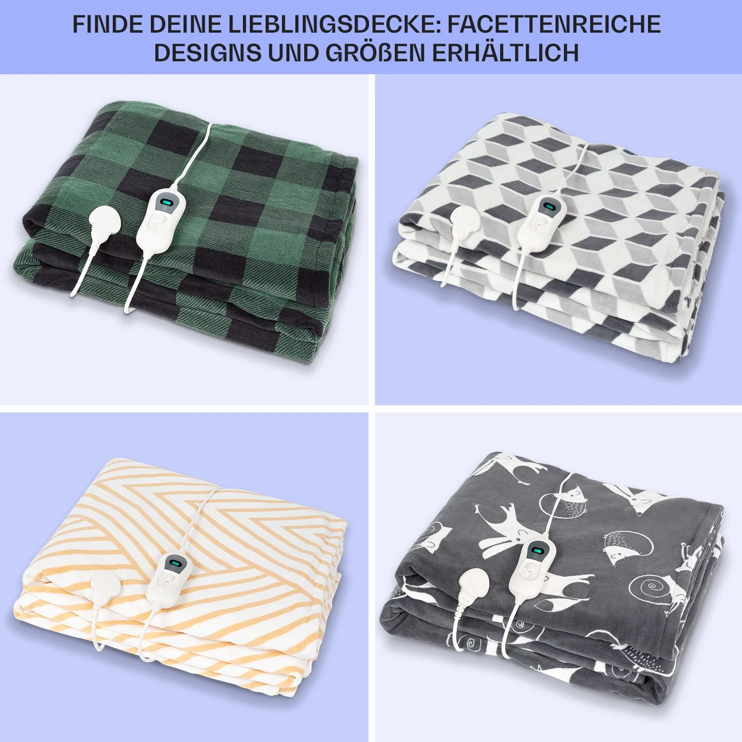 Dr. Watson SuperSoft Heizdecke 120 W 180 X 130 Cm Teddy-Plüsch – Bild 7