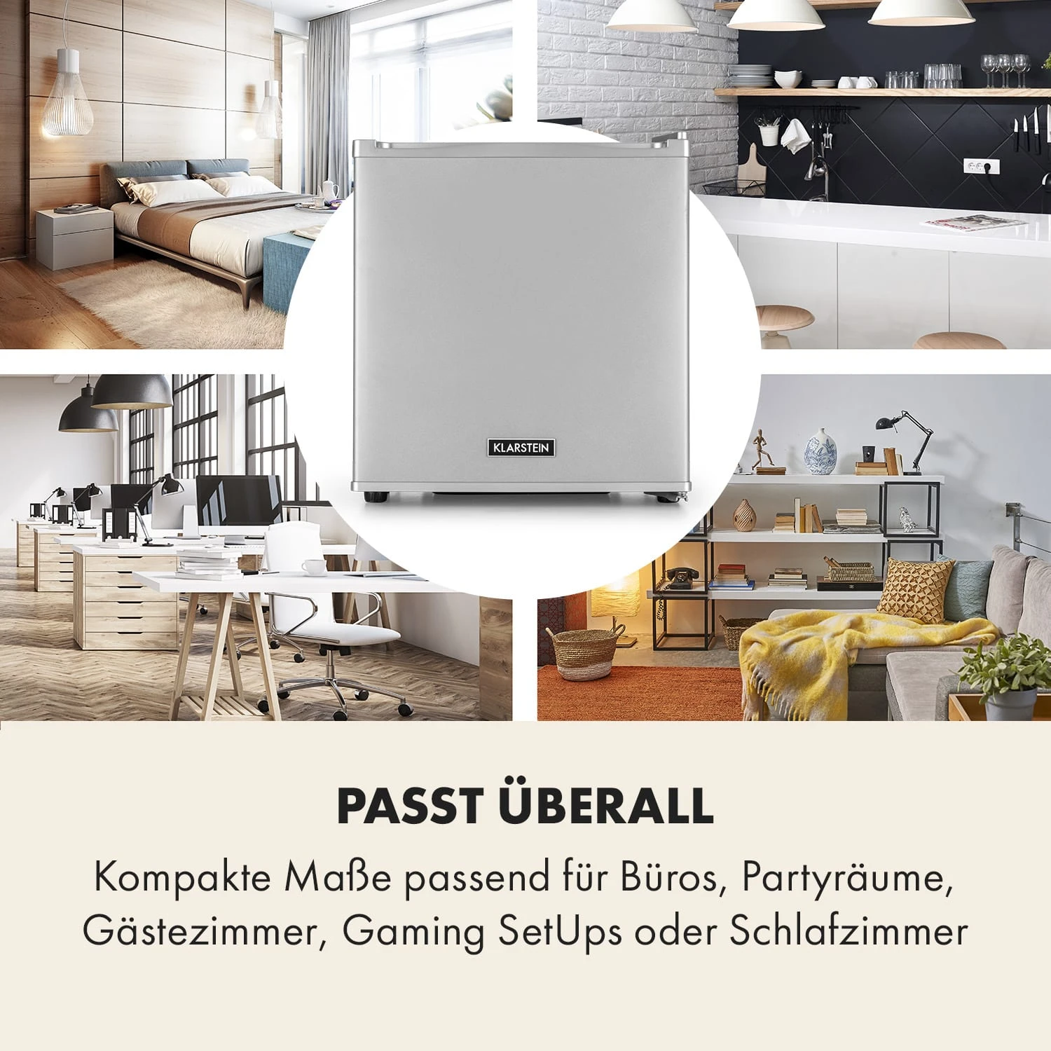 Secret Cool Mini-Kühlschrank Mini-Bar 13l 22dB 2 Etagen – Bild 4