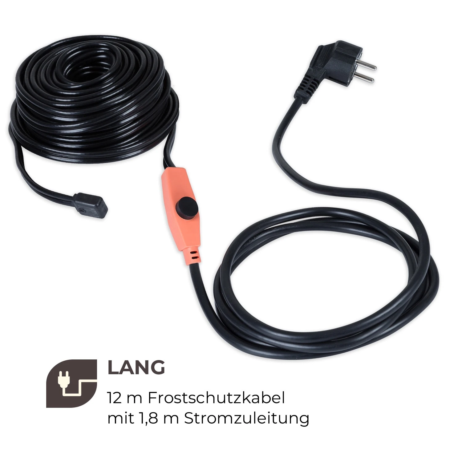 Flow Wire Frostschutzkabel 12m Mit Thermostat IP68 – Bild 6