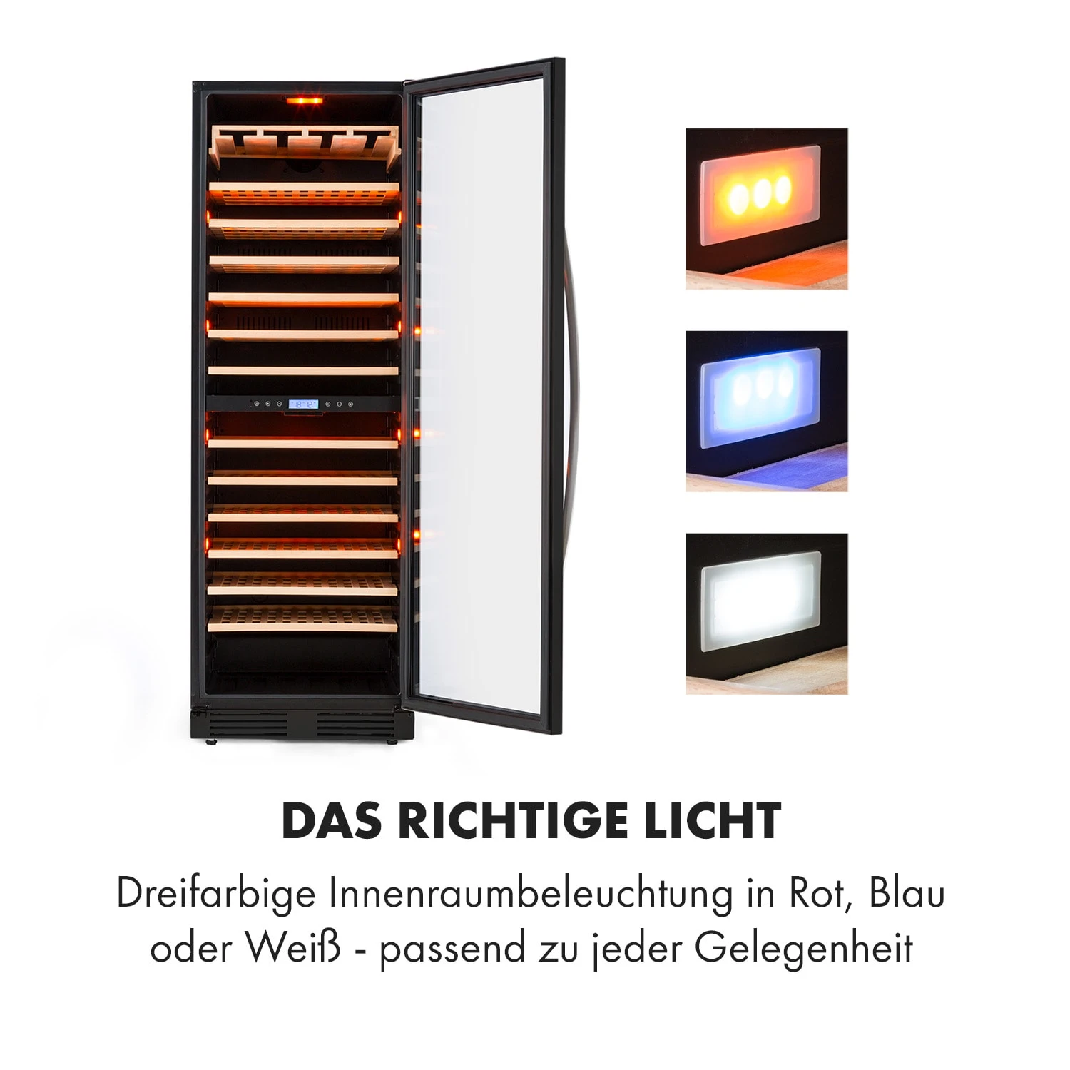 Vinovilla Grande 162 Built-in Duo Onyx Weinkühlschrank 425 Ltr 162 Fl. – Bild 4