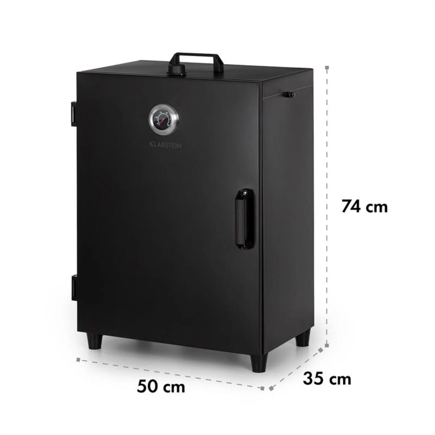 Flintstone Räucherofen 1600W Thermometer Edelstahl Elektrisch – Bild 10