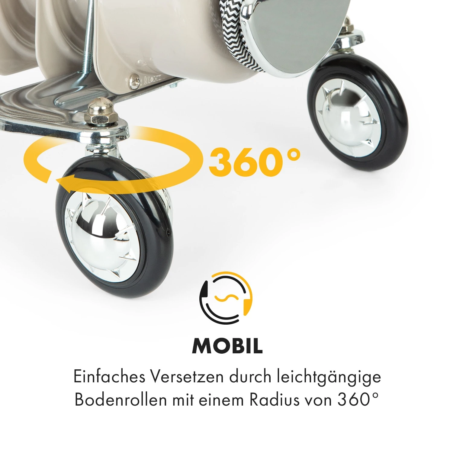 Thermaxx Retroheat Ölradiator 2000W Bodenrollen – Bild 6