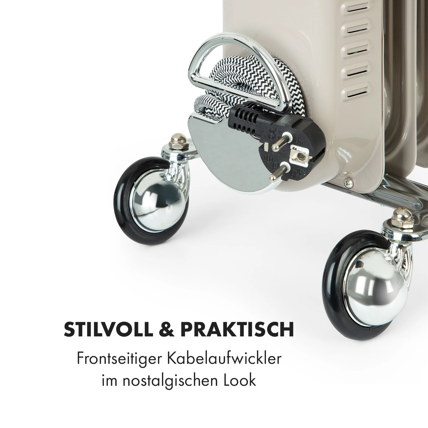 Thermaxx Retroheat Ölradiator 2000W Bodenrollen – Bild 7