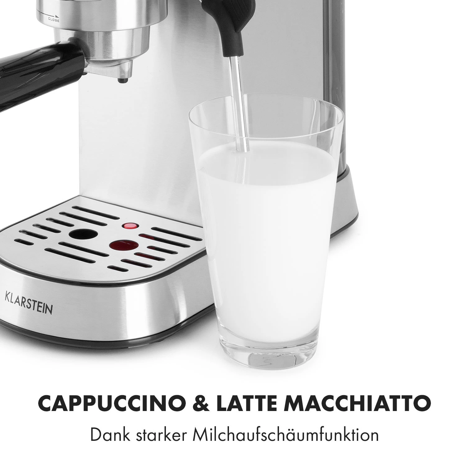 Futura Espressomaker 20 Bar 1450 Watt 20 Bar Wassertank: 1,25 Liter Rostfreier Edelstahl – Bild 7