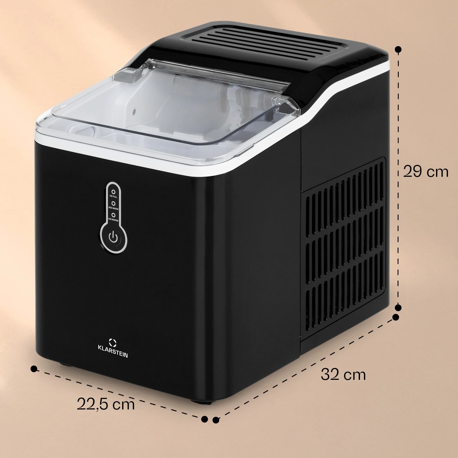 Chillout Eiswürfelmaschine Bulleteis 12kg/24h Wassertank: 1,5 L – Bild 7