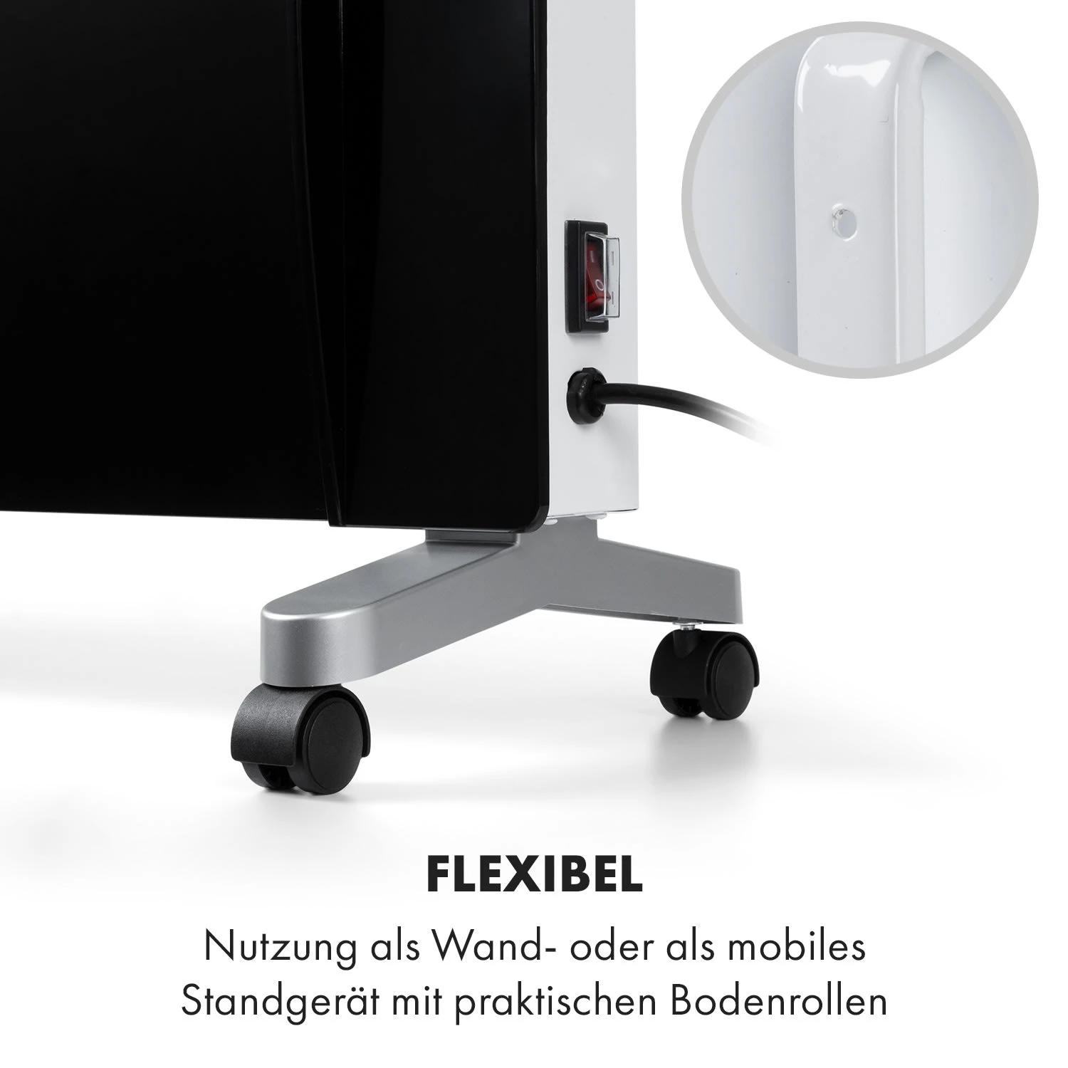 Lindholm Konvektionsheizgerät Thermostat Timer 2000W – Bild 8