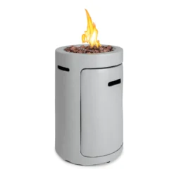 Crete Gas-Feuerstelle 13 KW Flüssiggas Edelstahl