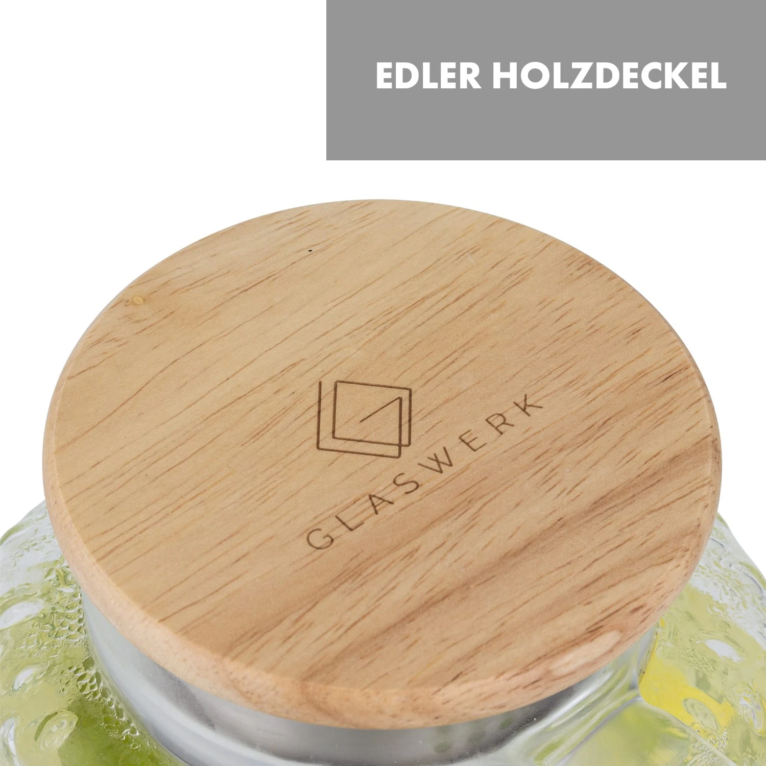 Glaswerk Livenza Wasserkrug 1,9 Liter Borosilikatglas Edelstahlsieb Deckel – Bild 6