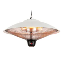 Heizsporn Deckenheizstrahler 60,5 Cm (Ø) LED-Lampe Fernbedienung