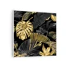 Wonderwall Air Art Smart Infrarotheizung Schwarze Blume 60x60cm 350W