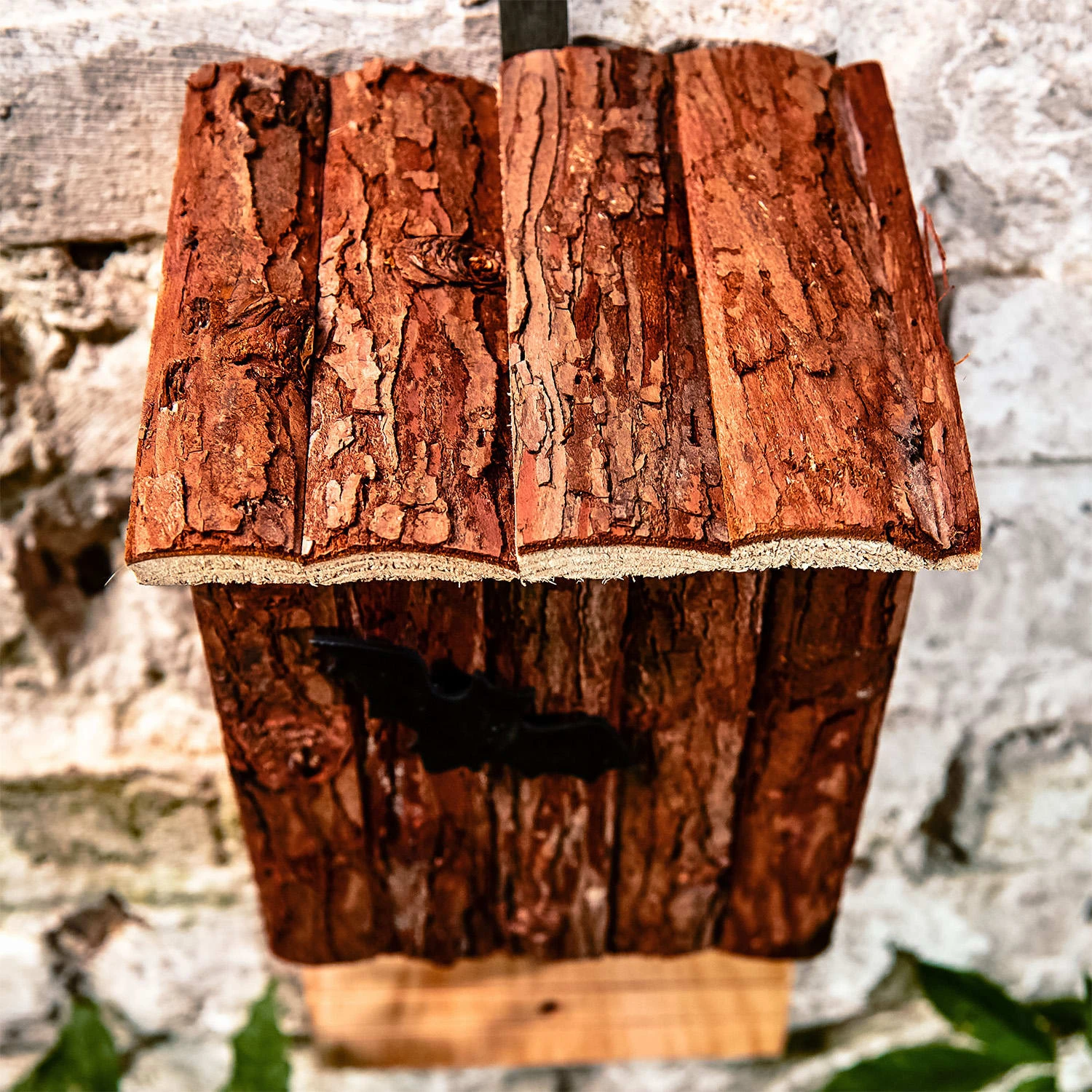 Fledermaushaus Nistkasten Überwinterungshilfe Ganzjährig Tanne – Bild 5