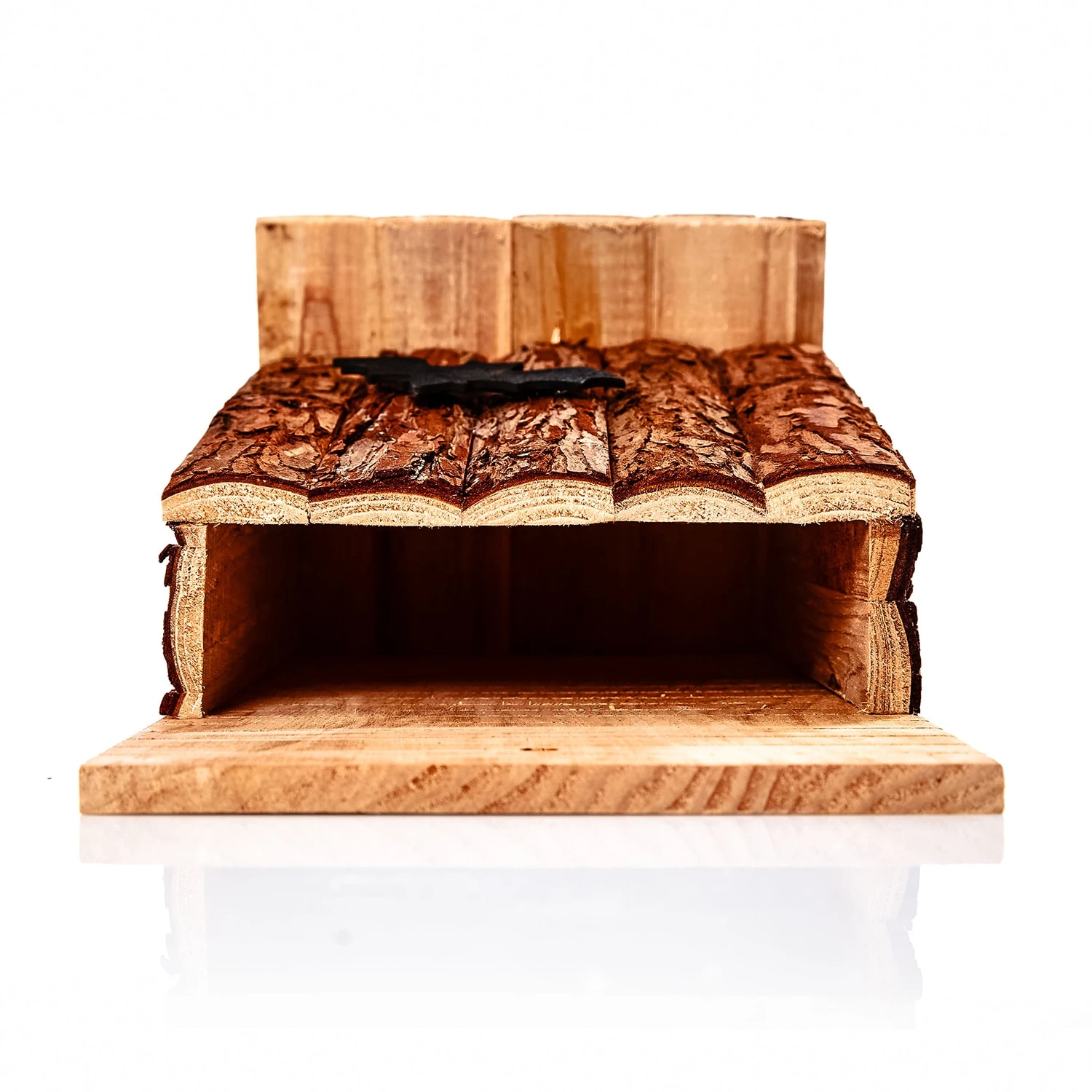 Fledermaushaus Nistkasten Überwinterungshilfe Ganzjährig Tanne – Bild 6