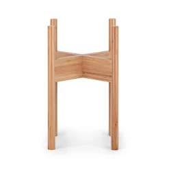 Zeist Pflanzenhalter 2 Höhen Kombinierbar Steck-Design Naturbelassen