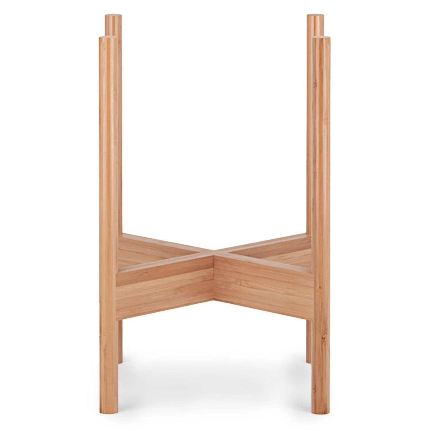 Zeist Pflanzenhalter 2 Höhen Kombinierbar Steck-Design Naturbelassen