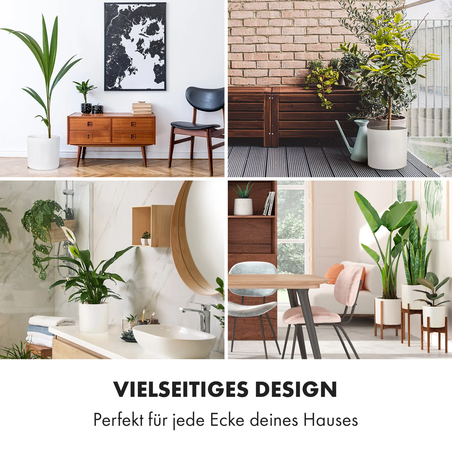 Venlo Blumentopf Polystone In- Und Outdoor 3 Größen – Bild 2