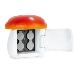 Power Mushroom Smart Gartensteckdose WiFi-Steuerung 3680 Watt IP44