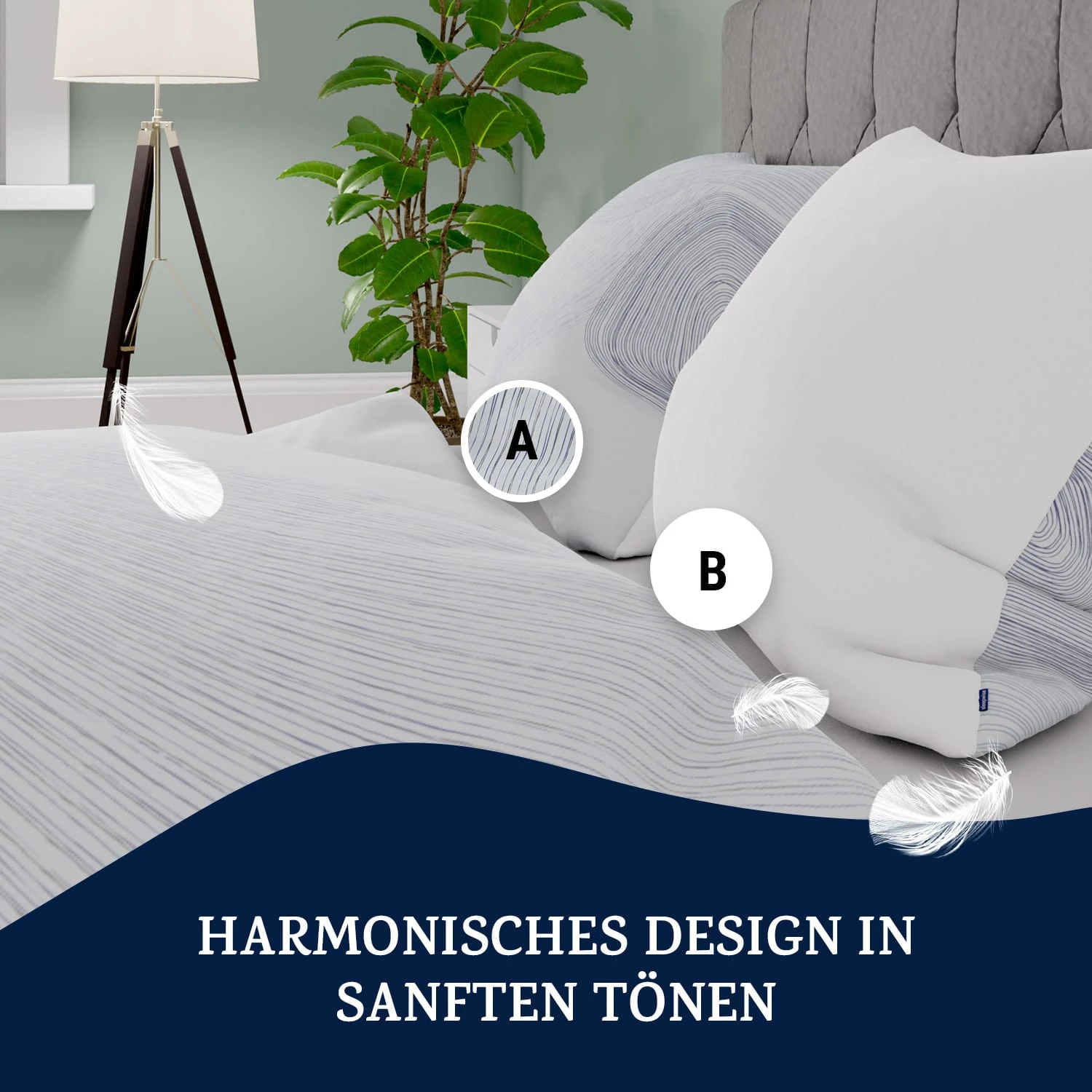 Soft Wonder-Edition Bettwäsche 240x220 Cm Mikrofaser – Bild 4