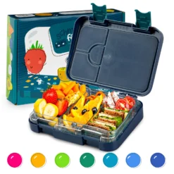 Junior Lunchbox 6 Fächer 21,3 X 15 X 4,5 Cm (BxHxT) BPA-frei