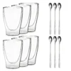 DUOS Doppelwandiges Glas 310 Ml Thermofunktion Inkl. Edelstahl-Löffel