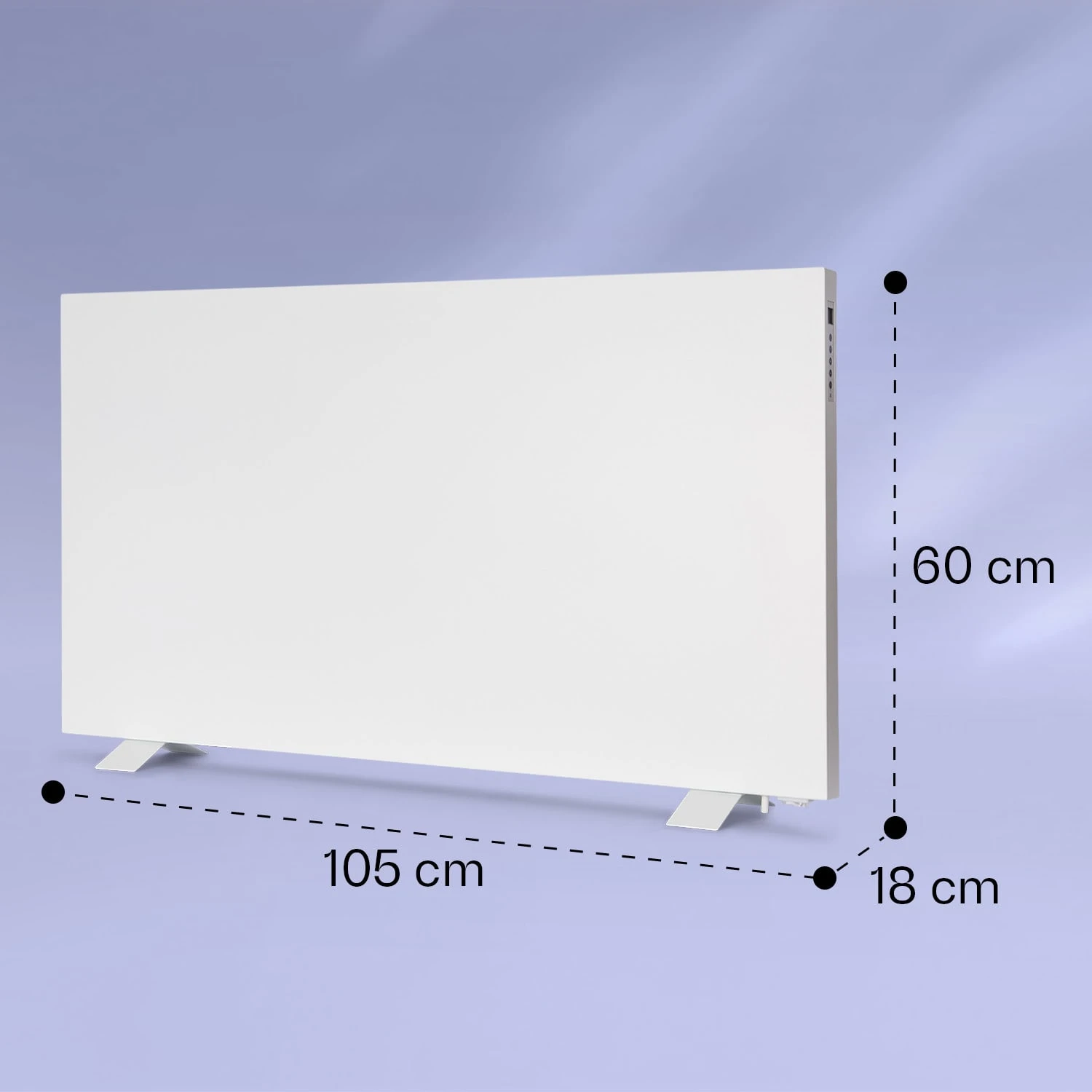 Taal Smart Hybrid-Infrarot-Heizung 105x56cm 750W Wochentimer IP24 – Bild 8