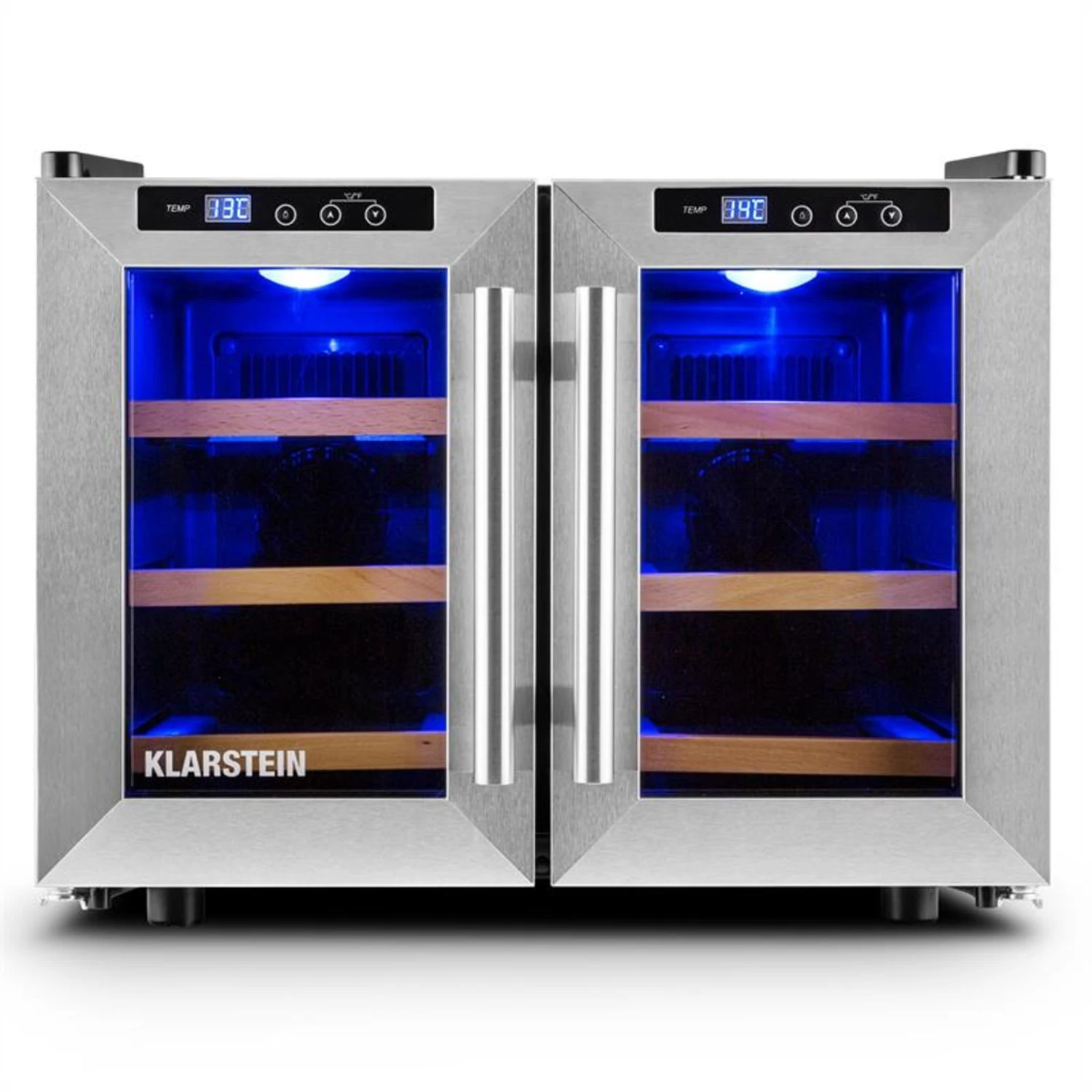 Reserva Saloon Weinset 2-teilig Weinkühlschrank Weinregal – Bild 2