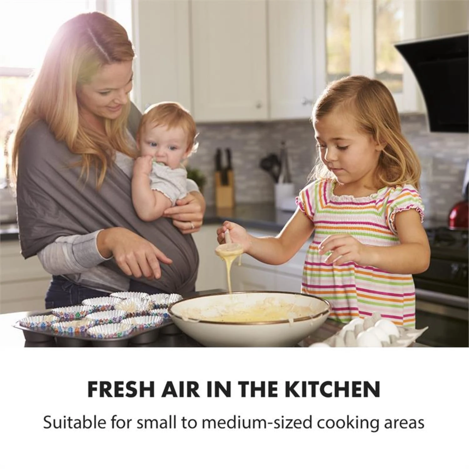 Sabia 90 Dunstabzugshaube | 90cm | 600 M³/h | Energieeffizienzklasse A | Inklusive 2 X Aktivkohlefilter – Bild 2